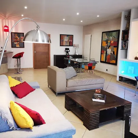 Apartment T3 De 140m2 Pour 7 Pers- Extra Centre - A 5 Min A Pied Des Plages - Classe 5 Etoiles - Casa Di Artisti *