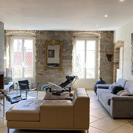 T3 De 140m2 Pour 7 Pers- Extra Centre - A 5 Min A Pied Des Plages - Classe 5 Etoiles - Casa Di Artisti Lejlighed *