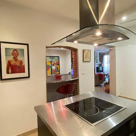 T3 De 140m2 Pour 7 Pers- Extra Centre - A 5 Min A Pied Des Plages - Classe 5 Etoiles - Casa Di Artisti Apartment *