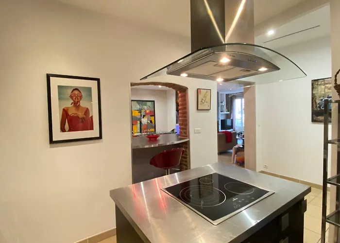 T3 De 140m2 Pour 7 Pers- Extra Centre - A 5 Min A Pied Des Plages - Classe 5 Etoiles - Casa Di Artisti Appartement *